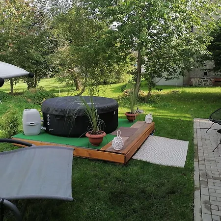 Blockbohlenhaus-steiner-lodge Holiday home Steinen (Westerwaldkreis)