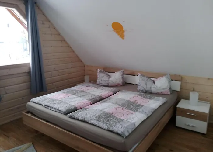 Casa de Férias Blockbohlenhaus-steiner-lodge