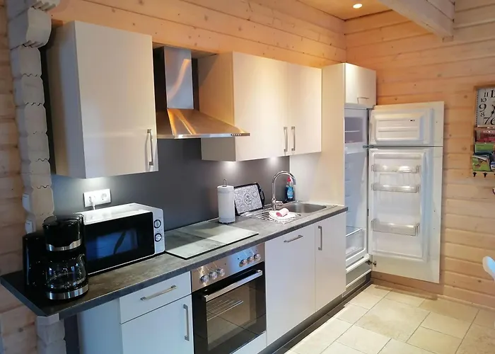 Casa de Férias Blockbohlenhaus-steiner-lodge