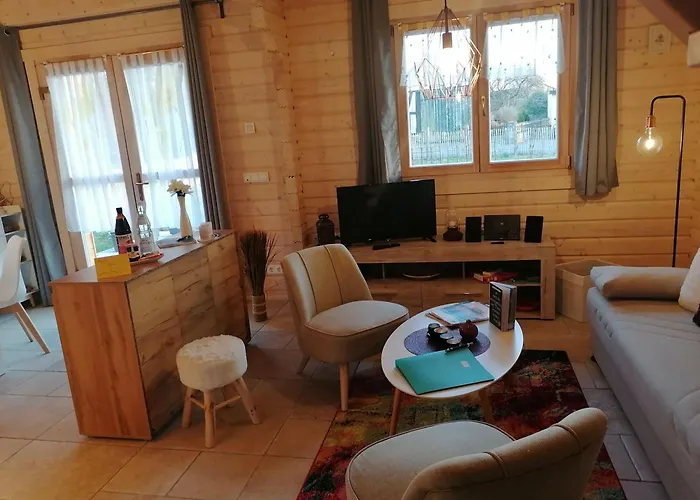 Blockbohlenhaus-steiner-lodge Casa de Férias Steinen (Westerwaldkreis)